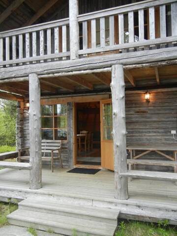 Фото номера Шале с двумя спальнями Шале Wilderness Chalet Kuusamo г. Kiviperä 17